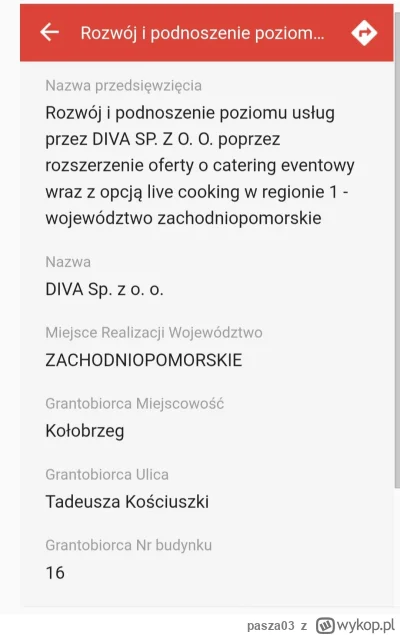 pasza03 - W Kołobrzegu, dotację z KPO w wysokości pół miliona złotych, otrzymała spół...