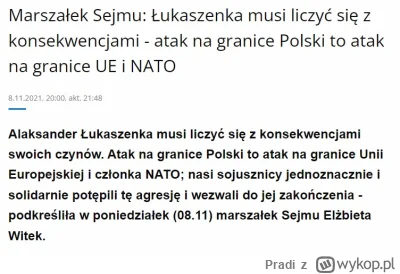 Pradi - @Gours: Kolejna Witek, beznadziejny Marszałek Sejmu https://www.radio.bialyst...