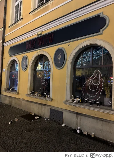 PSY_DELIC - BIAŁY NALEW może byście posprzątali po swoich gościach?
#wroclaw