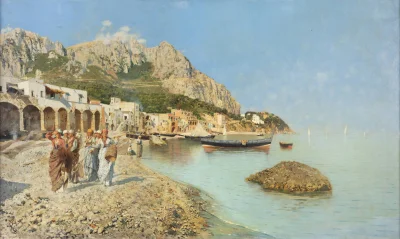 Bobito - #obrazy #sztuka #malarstwo #art

Capri, Marina Grande , Rubens Santoro, 1880