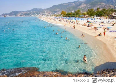 Yakooo - Przy jakiej temperaturze można się w komforcie kąpać w morzu #turcja #alanya...