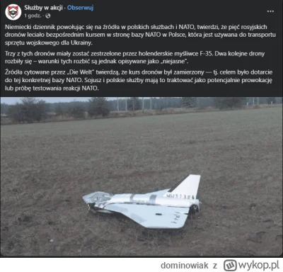 dominowiak - #wojna #drony co ten matecki kombinuje?