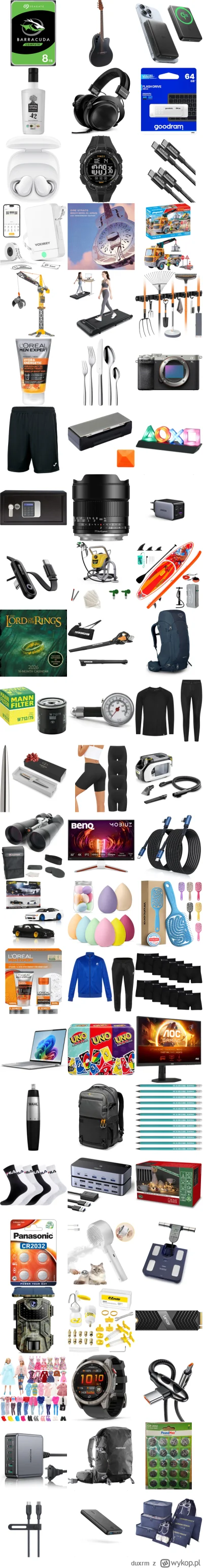 duxrm - Witam, dzisiejsze promocje z przedmiotów wrzuconych na #duxrm
Wszystkie linki...