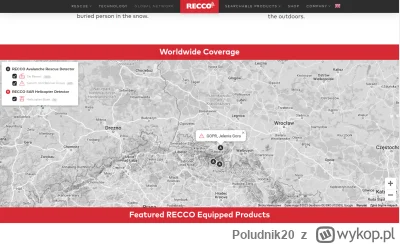 Poludnik20 - @Poludnik20: GOPR Jelenia Góra też ma Recco detektor.