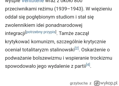 grzybucha - @bleblebator: Spinelli komunista... ludzie w trakcie życia zmieniaja pogl...