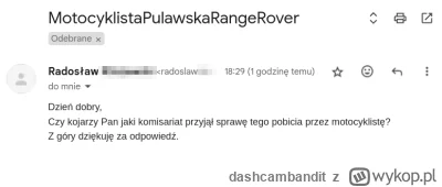 dashcambandit - @czachon: ja jestem ciekawy czy pan Radosław to prawdziwy policjant, ...