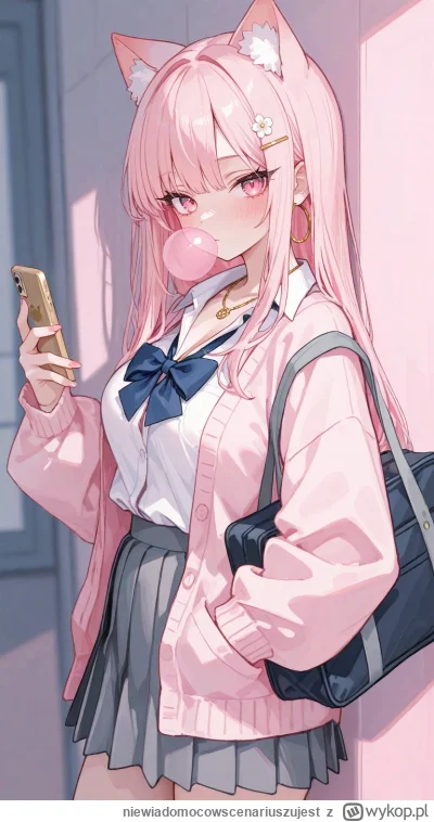 niewiadomocowscenariuszujest - #randomanimeshit #anime #originalcharacter #nekomimi #...