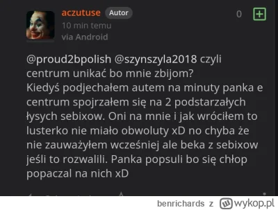 benrichards - @aczutuse: gościu cosz ty #!$%@?, podniecasz się jakimś pankiem na ślas...