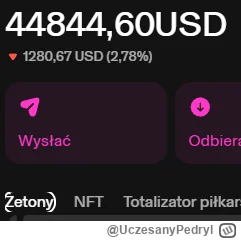 UczesanyPedryl - Lubię polską nazwę tokenów w metamasku, idealnie oddaje jak poważnym...