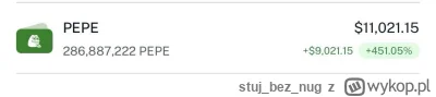 stujbeznug - Siostra pyta czy sprzedać xD
#kryptowaluty #altcoin  #pepe #gielda