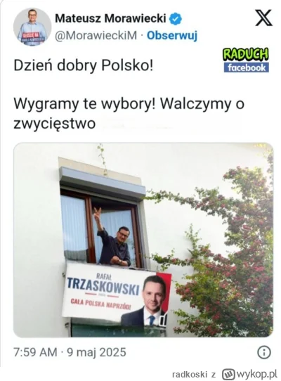 radkoski - @Filjan: ważne że się może uda doić od PiSuarów kasę. Ch... tam z prawdą ⛔...
