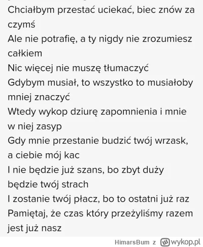 HimarsBum - Czasem tak sie zdarza ze słuchasz rapsów i nagle zaczynasz się zastanawia...