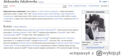 octopussy8 - @ewolucja_myszowatych: @yupitr ale ze Aleksandra Jakubowska bierze znów ...