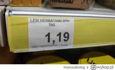 HumanBeing - Tutaj jest błąd? W rogu jest napisane że cena za kilogram to 7,93zł, ale...