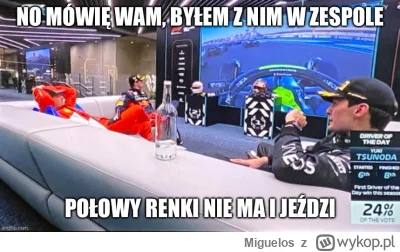 Miguelos - #f1 #kubica #heheszki #humorobrazkowy