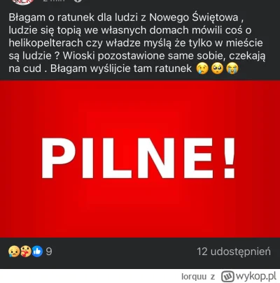 lorquu - #powodz PILNIE WYSYŁAĆ HELIKOPTERY PŁACIĆ ZA CAŁĄ AKCJE WIĘCEJ NIŻ WYDALIBYŚ...