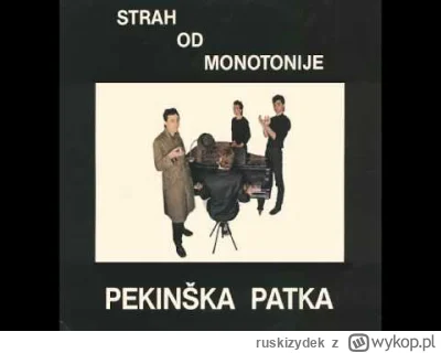 ruskizydek - Serbskie Joy Division xD
Pekinska Patka - Monotonija
#muzyka #postpunk #...