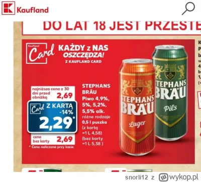 snorli12 - Jak to jest możliwe, że niemieckie piwa poniżej 3 zł są lepsze i tańsze po...