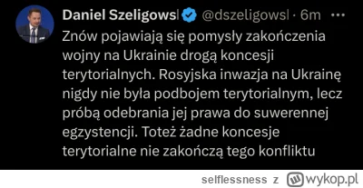 selflessness - #ukraina 

Zakład, że Scholz- poczuł krew xD?
