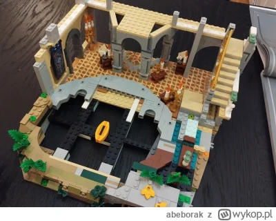 abeborak - W zestawie #lego Rivendell w środkowej sekcji pod kołem rady Erlonda, dokł...