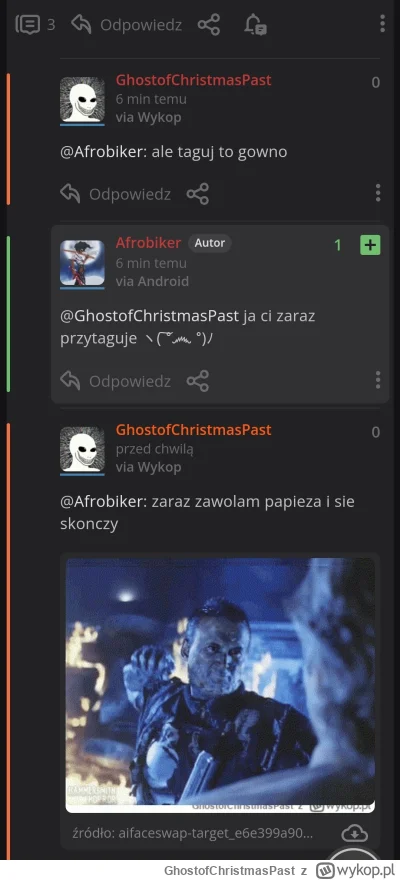 GhostofChristmasPast - @GhostofChristmasPast: ps rzadki widok ze mi zeszlo bordo z ni...