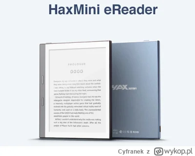 Cyfranek - Co jakiś czas padają pytania o małe czytniki. Może HaxMini to jaskółka czy...