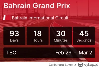 Carbonara-Lover - #f1 #odliczaniedof1 

ah shit, here we go again...