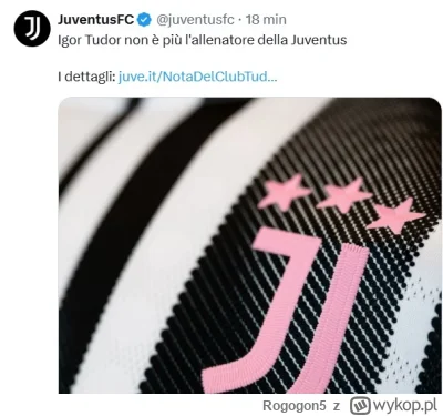 Rogogon5 - #mecz Tudor zwolniony z Juve!!  Jak podaje Mateo Boretto z La Gazetta fawo...
