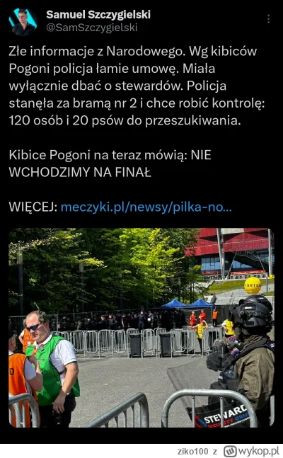 ziko100 - #pogonszczecin #pilkanozna #pucharpolski 
Czy szykuje się akcja widelec rem...