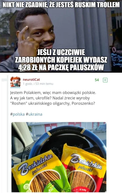 JPRW - ten jaki sprytny dzisiaj XD #polska #ukraina #bekazruskichtrolli