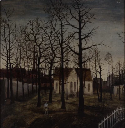 Bobito - #obrazy #sztuka #malarstwo #art

Młody mężczyzna na cmentarzu (1938) -  Pete...