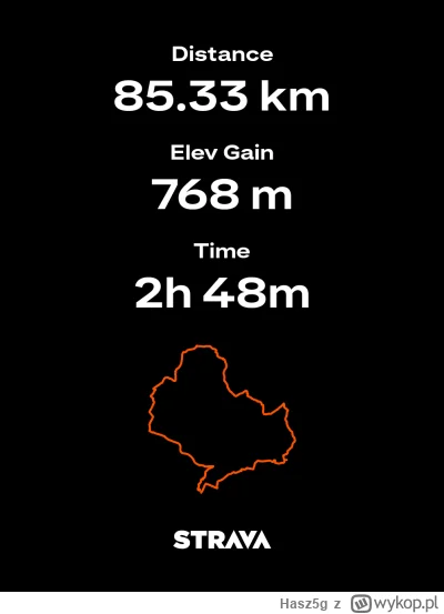 Hasz5g - 288 501 + 85 = 288 586



#rowerowyrownik #rower

Skrypt | Statystyki