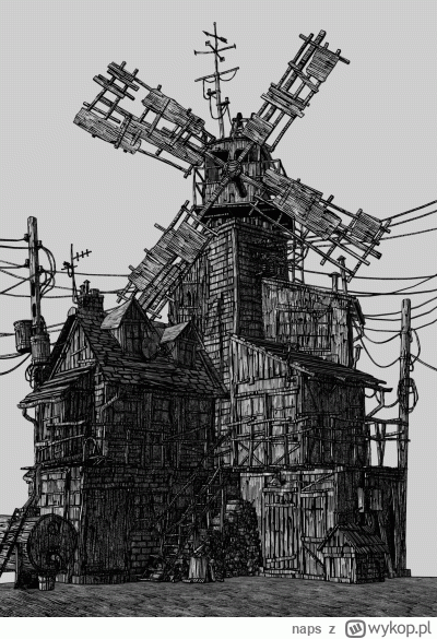 naps - Chyba skończyłem teksturować wiatrak. Efekt pewnie znikomy na pierwszy rzut ok...