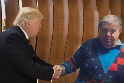 lechulechu - Klątwa Warmianina dosięga Trumpa #kononowicz #trump #epstein #patostream...