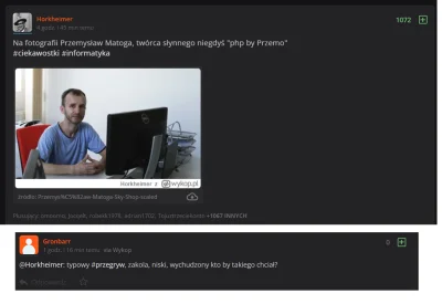 d.....1 - Post o informatyku który zrobił dużo dla polskich forów sprzed 10-15 lat, b...