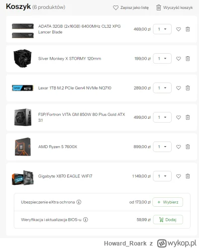 Howard_Roark - #pcmasterrace #majk3lskladapcty

Czy to się trzyma kupy?

Jaką kartę d...