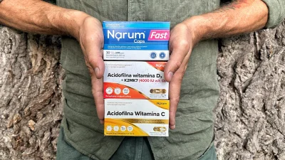 Narum - Suplementacja witaminą C i D oraz probiotykiem w okresie jesiennym jest super...