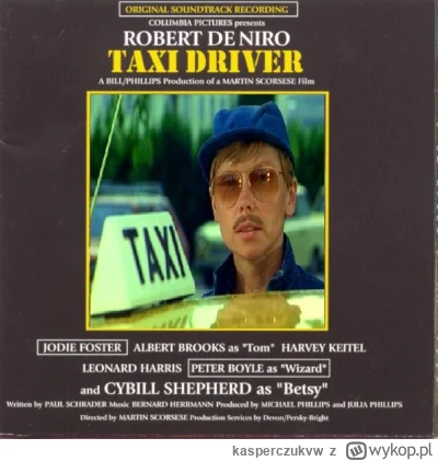 kasperczukvw - Jak ktoś jeszcze nie oglądał, to polecam film "Taksówkarz"  lub eng. "...