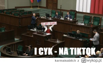 karmaisabitch - #tiktok #sejm #jachira