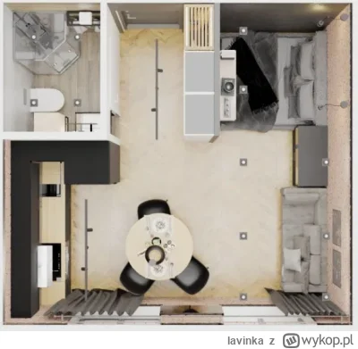 lavinka - Patodeweloperka weszła na nowy poziom, 18m2. #budownictwo 9k/m2 bo lofcik. ...