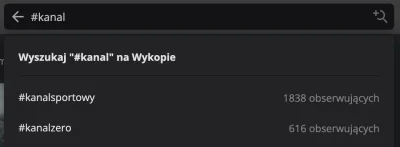 okoboji - ilosc obserwujacych tag ma znikome znaczenia

przyklad - nikt nie oglada ka...