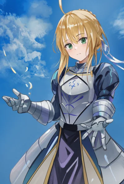 LatajacaPapryka512 - #anime #randomanimeshit #fate #fatestaynight #saber