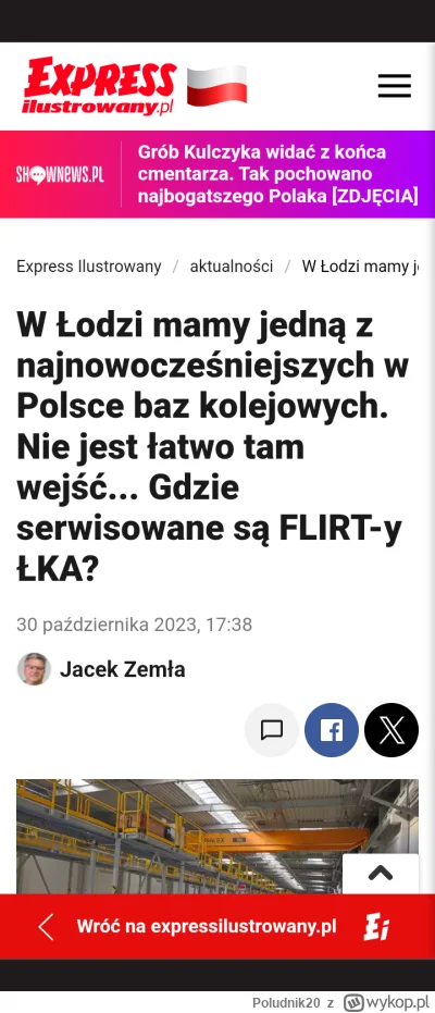 Poludnik20 - #lodz  #wizja 

Ja bym właśnie w to szedł w Łodzi. Najpierw pociągi, cor...