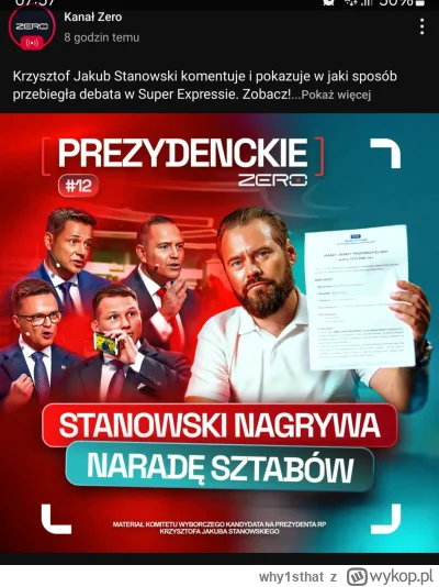 why1sthat - Obejrzalem, oczywiscie zadnej awantury o ktorej Stanowski gadal nie bylo,...