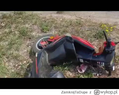 ZamknijTaDupe - Stoi i nagrywa zamiast wezwać pomoc, on ma mózg zalany dyktą 

#konon...