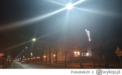 Poludnik20 - #tomaszowmazowiecki #łodzkie Nowe LEDowe oświetlenie na ul. św. Antonieg...
