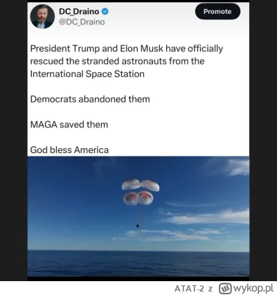 ATAT-2 - Trump jest prezydentem od 2 miesięcy a już zdołał uratować astronautów uwięz...