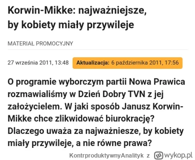 KontrproduktywnyAnalityk - @CH3j On zawsze miał takie poglądy