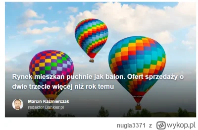 nugla3371 - Artykuł oparty o dane z WKP Investments na Bankierze i to na głównej ( ͡°...