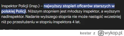 kestar - @solutio7: Warto tez dodac ze owy byly rzecznik, jest insepktorem policji w ...